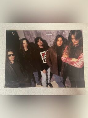 Skid Row Band pinup - Brown, Black, Red